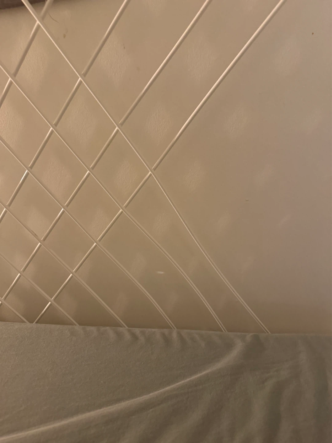 White Metal Bed Frame - photo 2