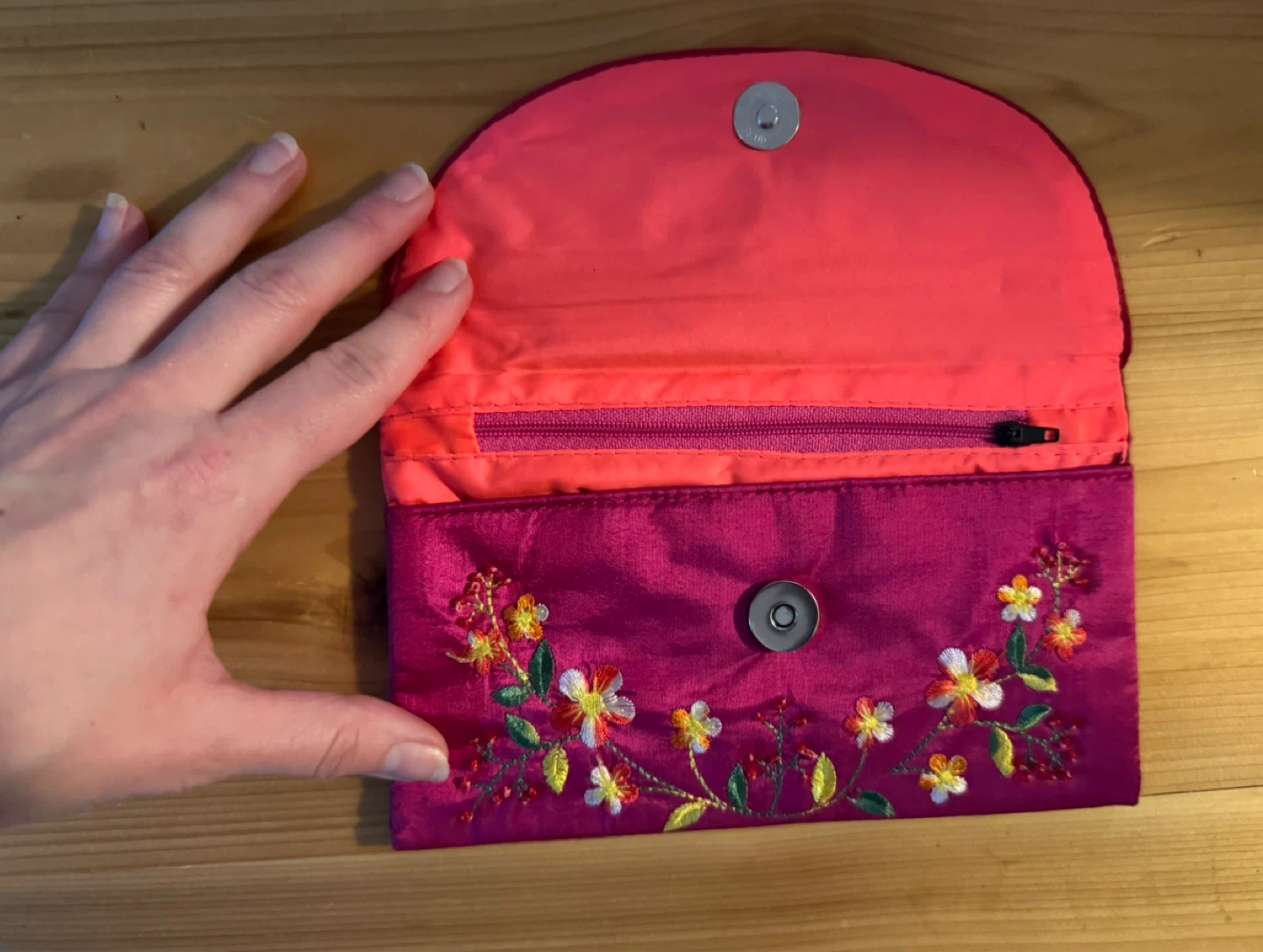 Embroidered Clutch Purse - photo 2