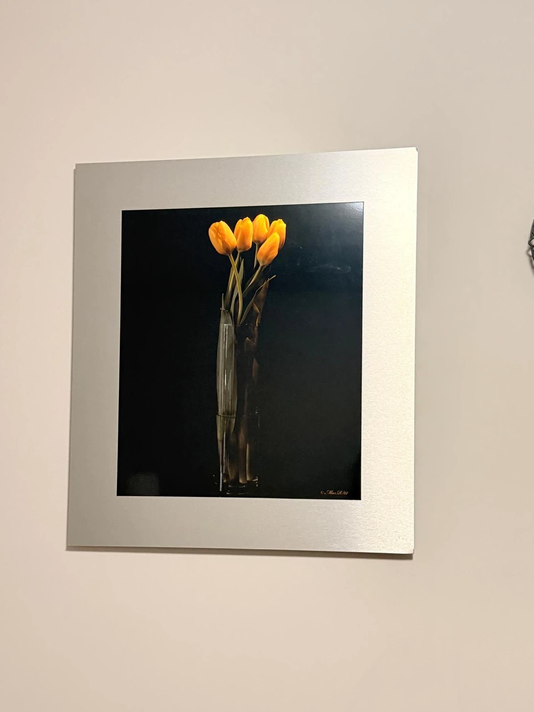 Framed Print - Yellow Tulips in Vase