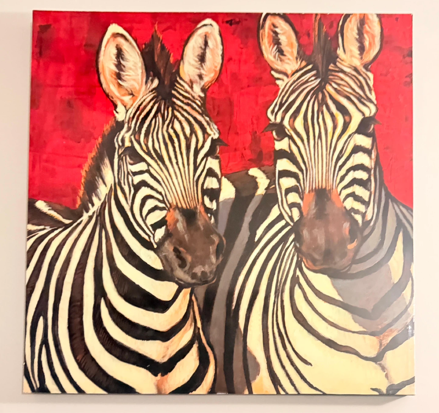 Zebra Print Wall Art - photo 2