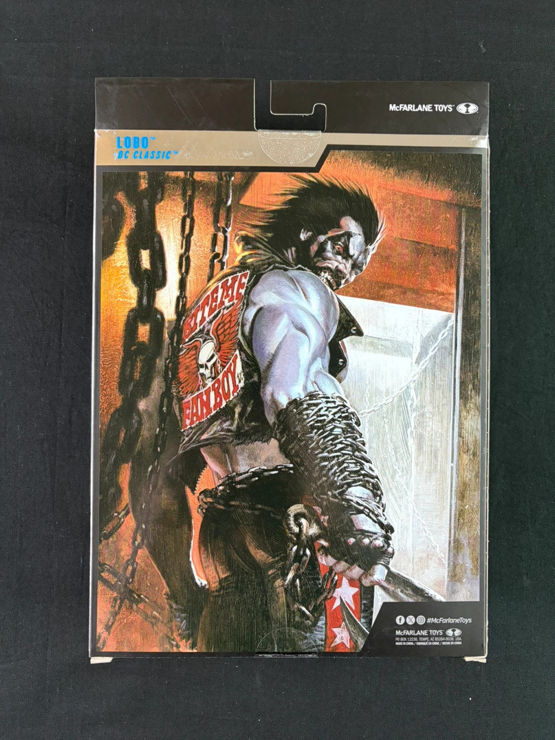 DC Multiverse Lobo Action Figure & set of Lobo comic books - photo 4