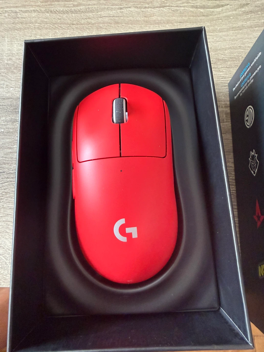 Logitech G PRO X SUPERLIGHT Wireless Gaming Mouse - Red