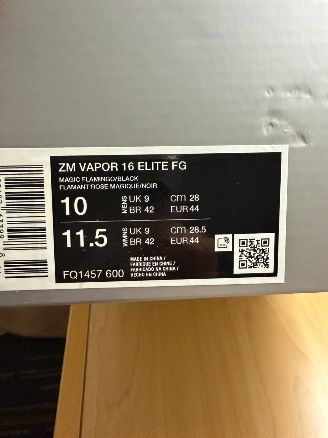 Nike Zoom Vapor 16 Elite FG Soccer Cleats – Multiple Sizes – - photo 5