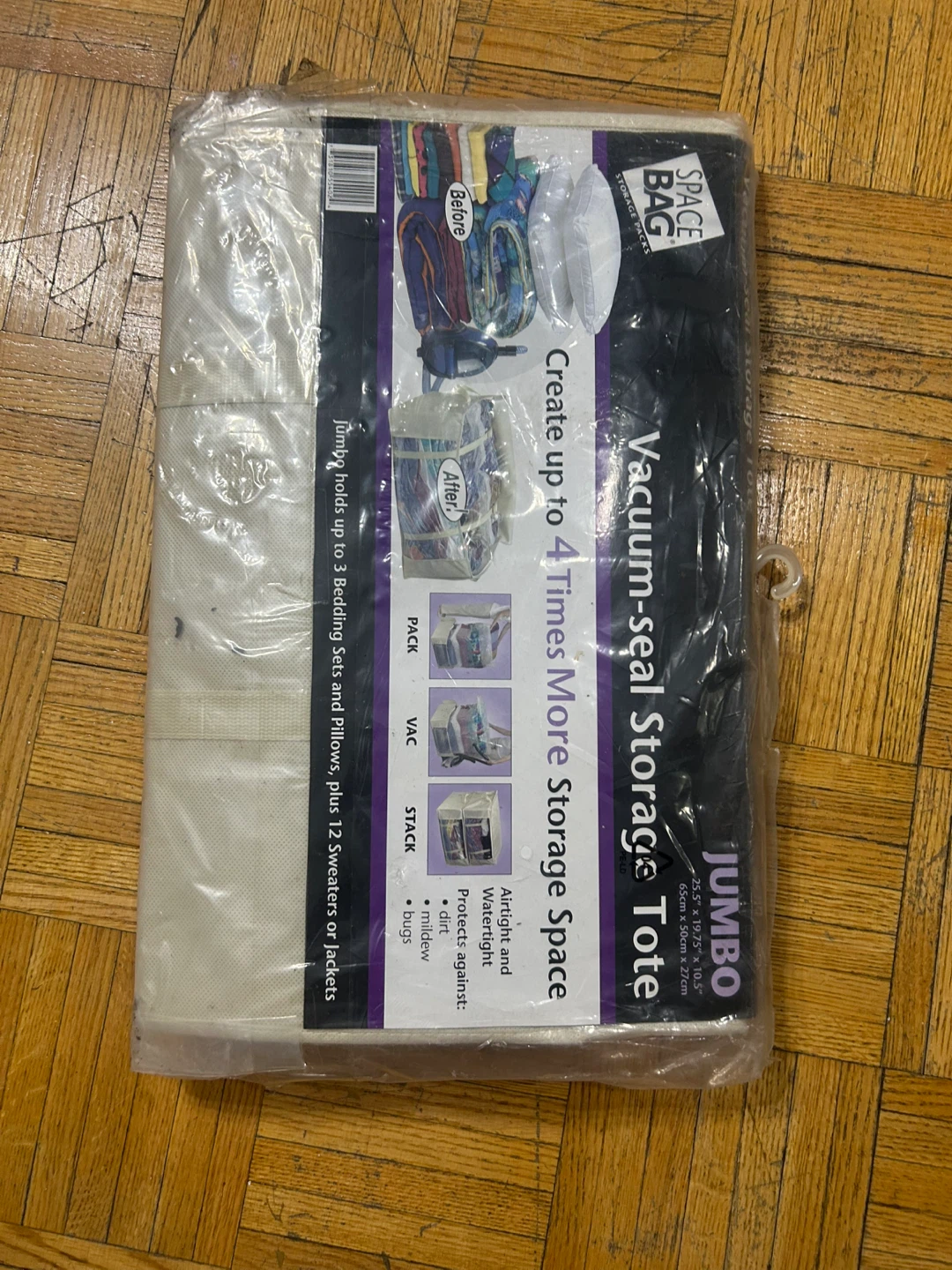 SPACE BAG Jumbo Vacuum-seal Storage Tote - photo 2