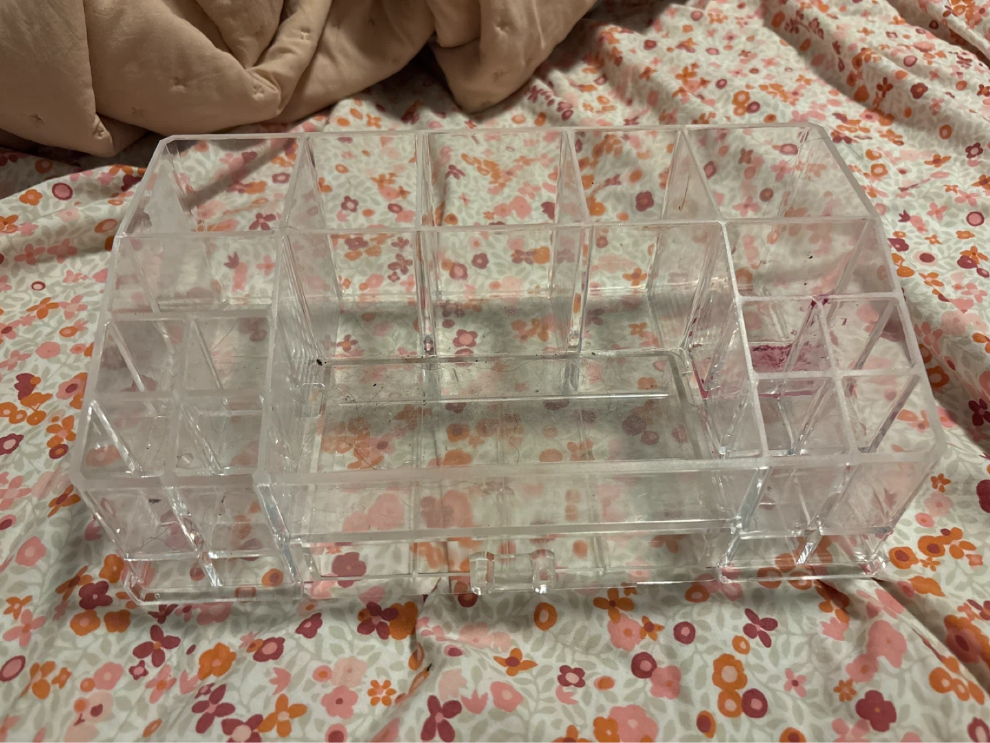 Clear Acrylic Makeup Organizer