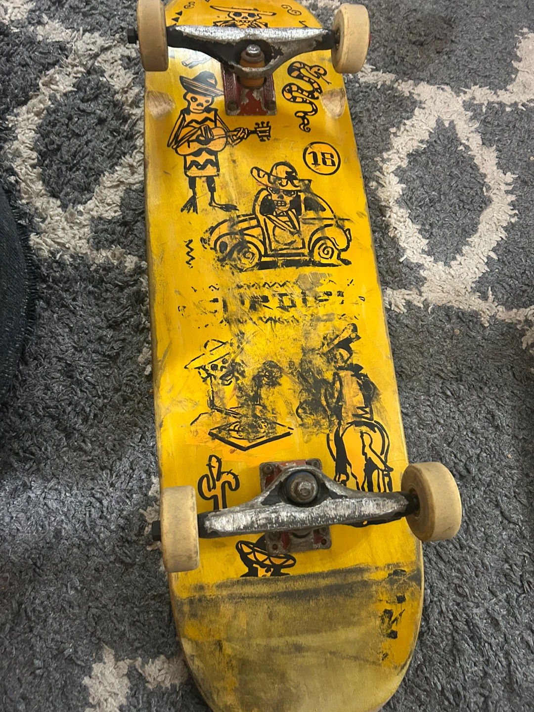 Anti Hero Skate Deck with Vans Grip Tape - photo 2