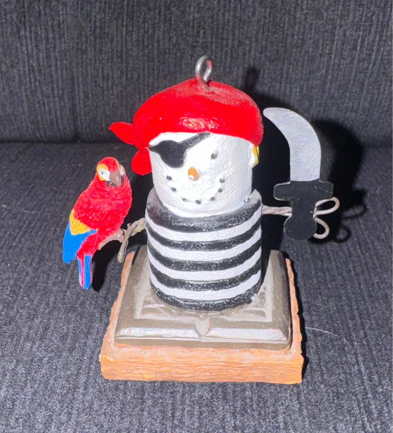 The Original S'Mores Pirate Snowman Ornament