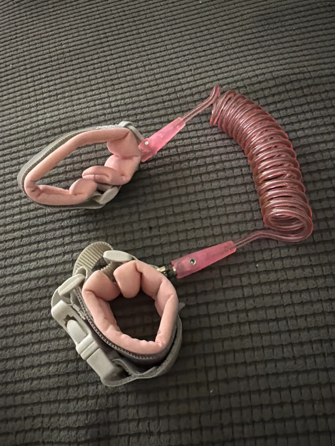 Pink Anti-Lost Wrist Leash for Toddlers