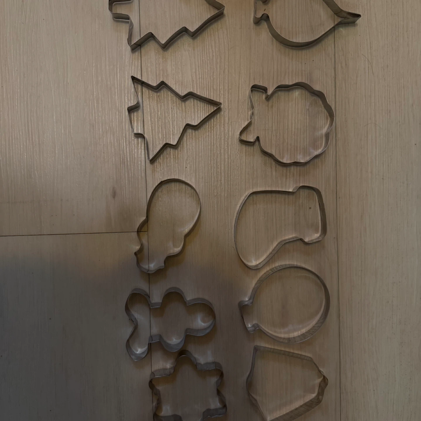 Rite Aid Home 10 Piece Holiday Cookie Cutter Set