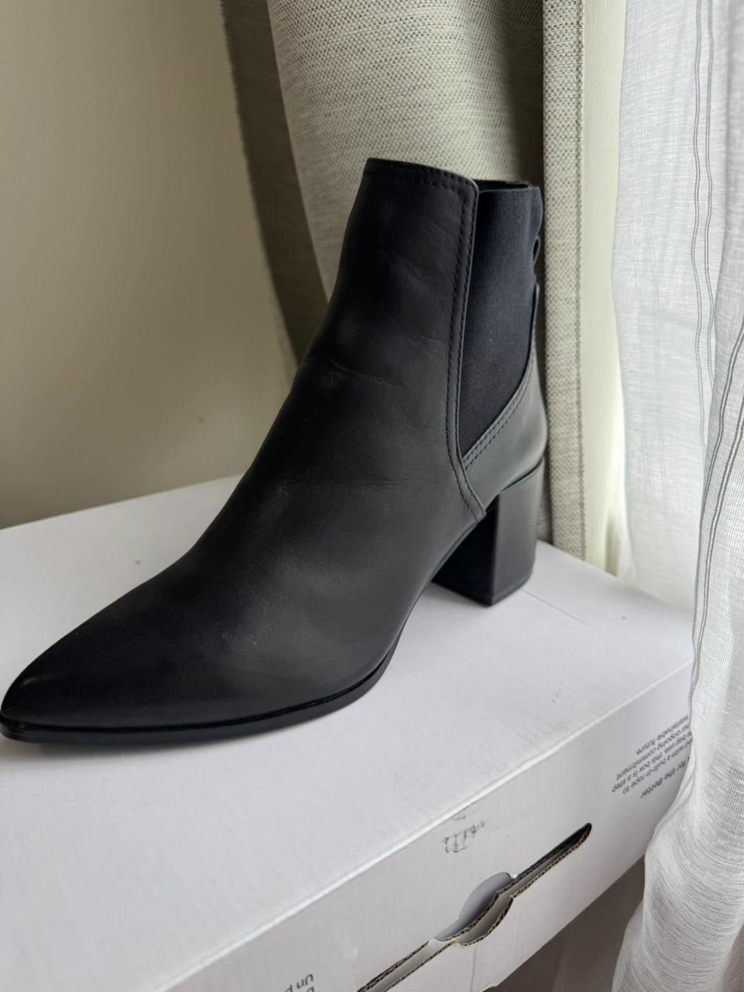 🔥NEW🔥Black Leather Ankle Boots ALDO - photo 2