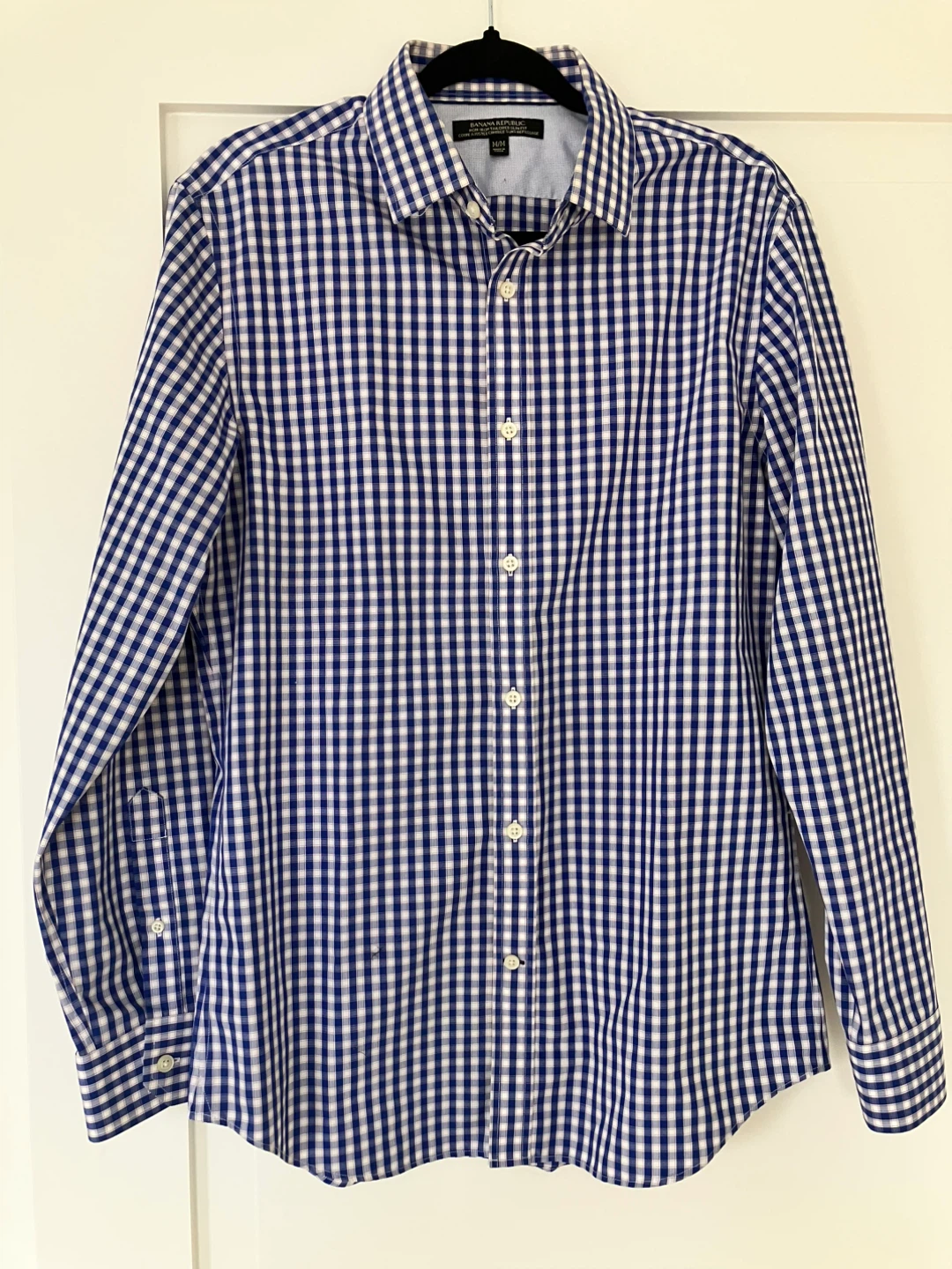 Banana Republic Non-Iron Slim Fit Gingham Shirt