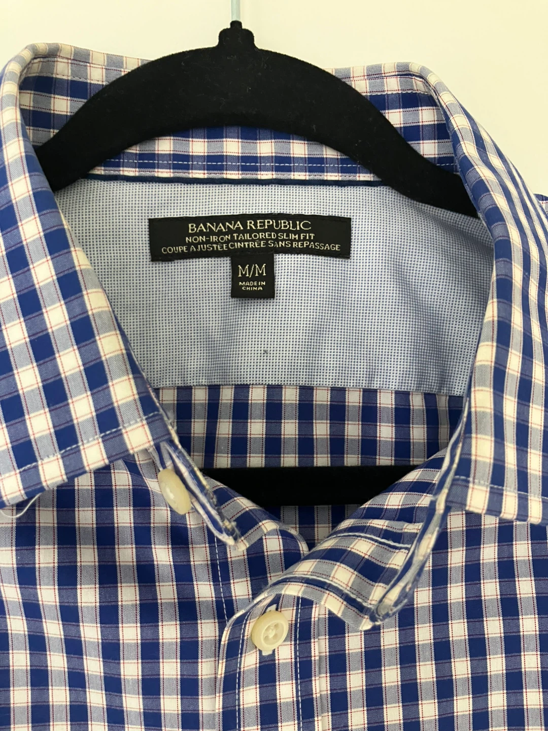 Banana Republic Non-Iron Slim Fit Gingham Shirt - photo 2