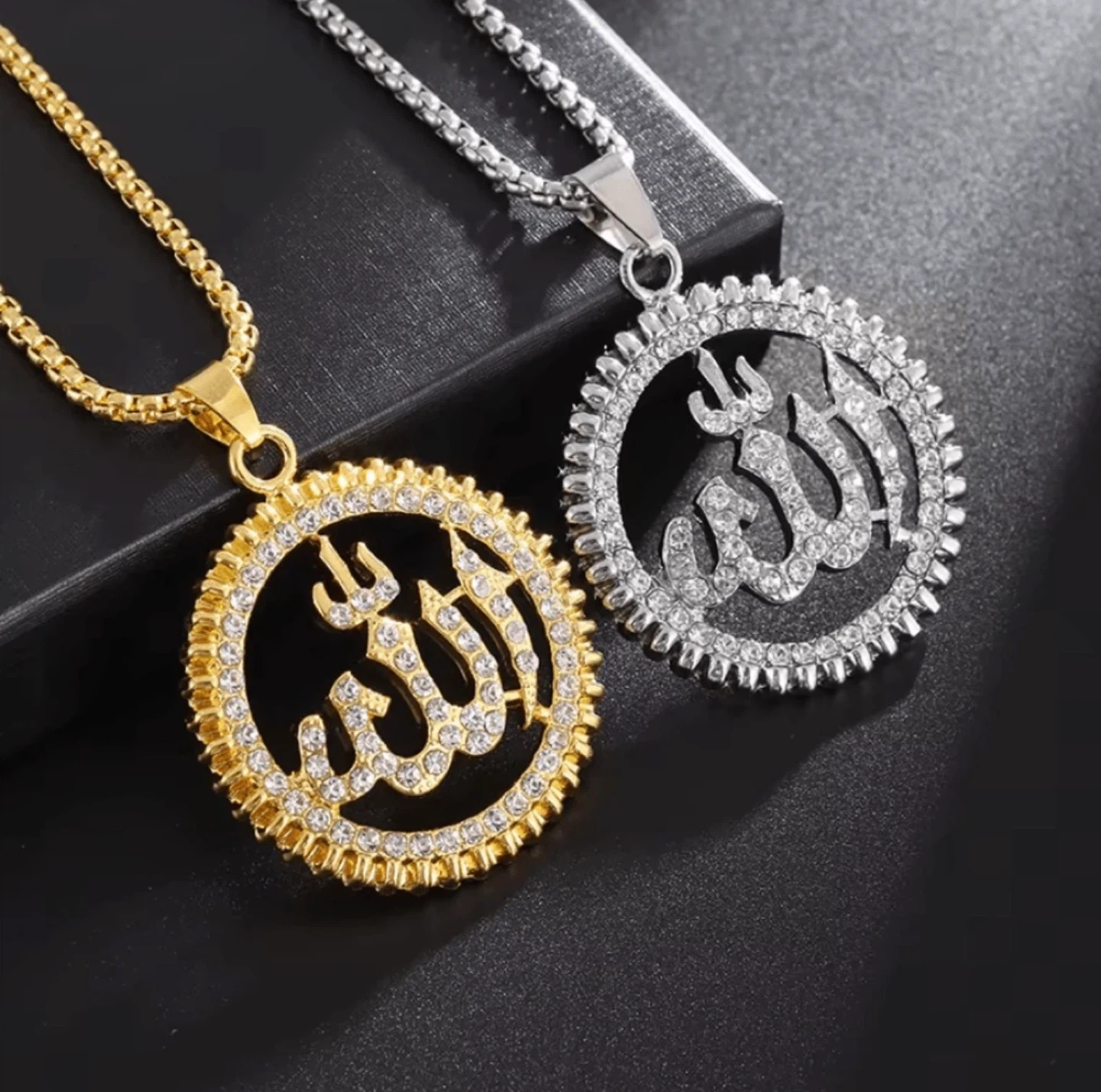 Gold Allah Pendant Necklace - photo 2