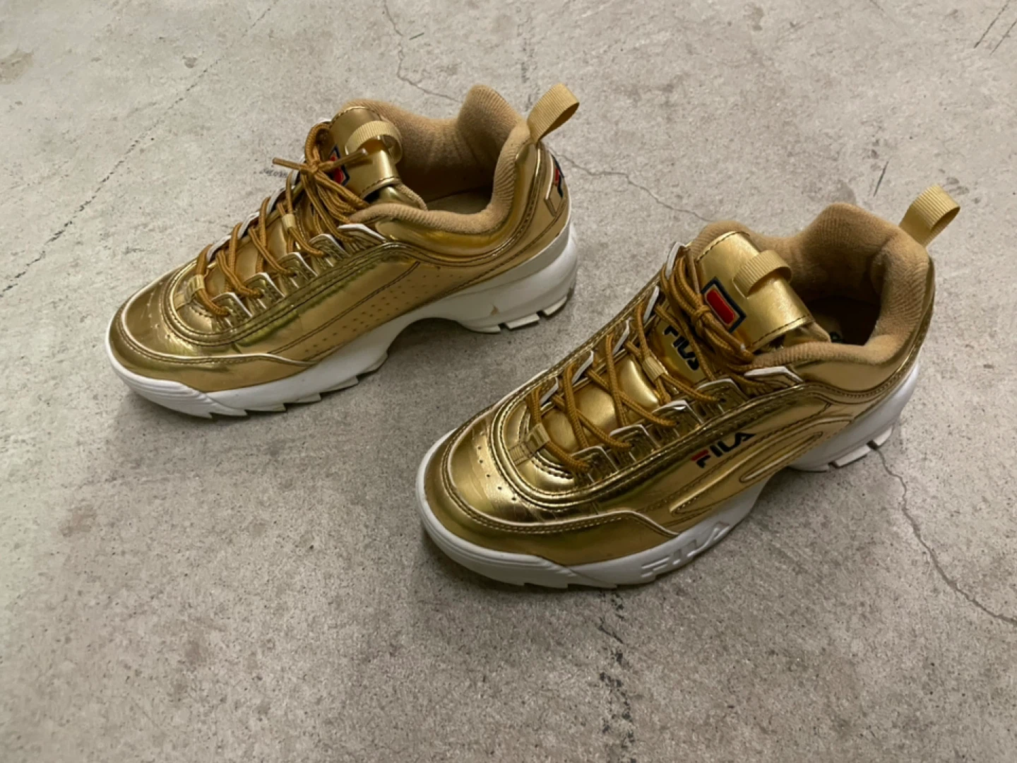 Fila Disruptor II Gold Sneakers - photo 2