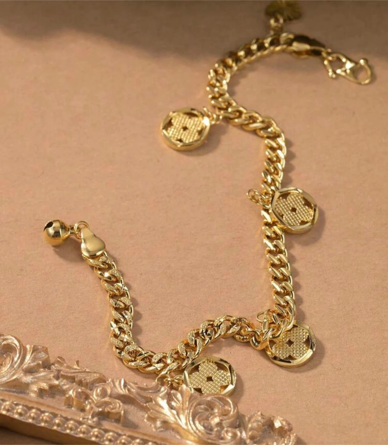 Gold Charm Bracelet - photo 5