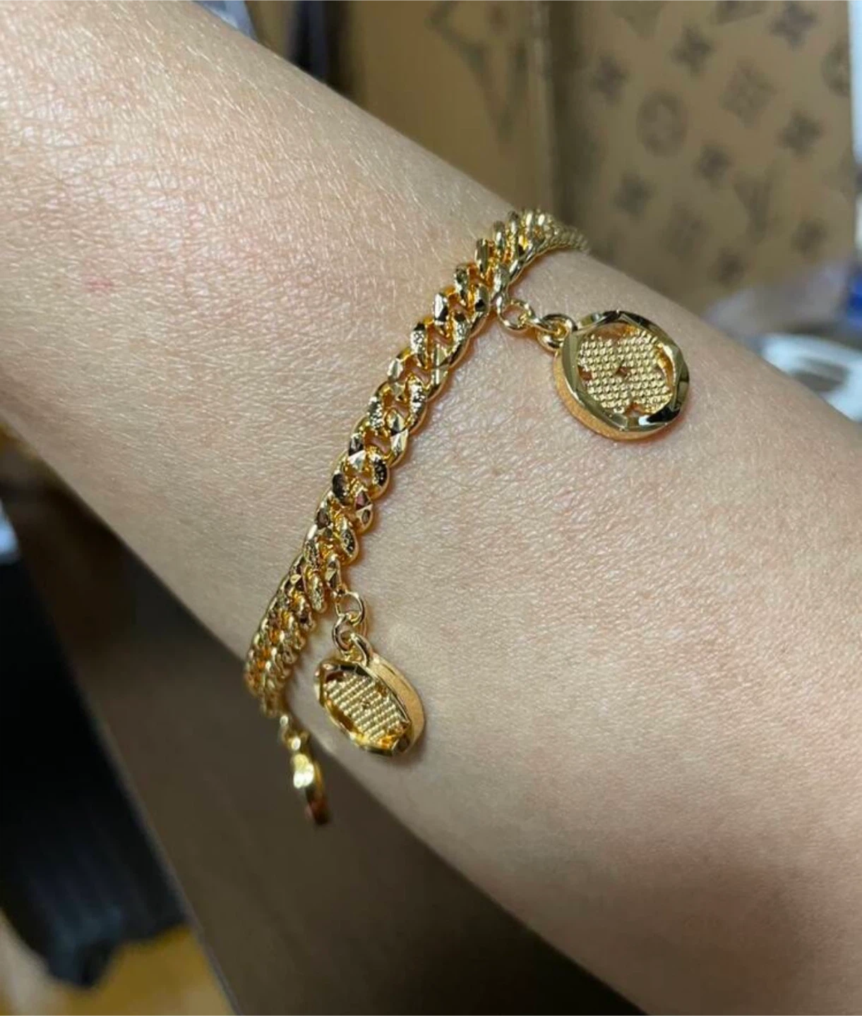 Gold Charm Bracelet - photo 2
