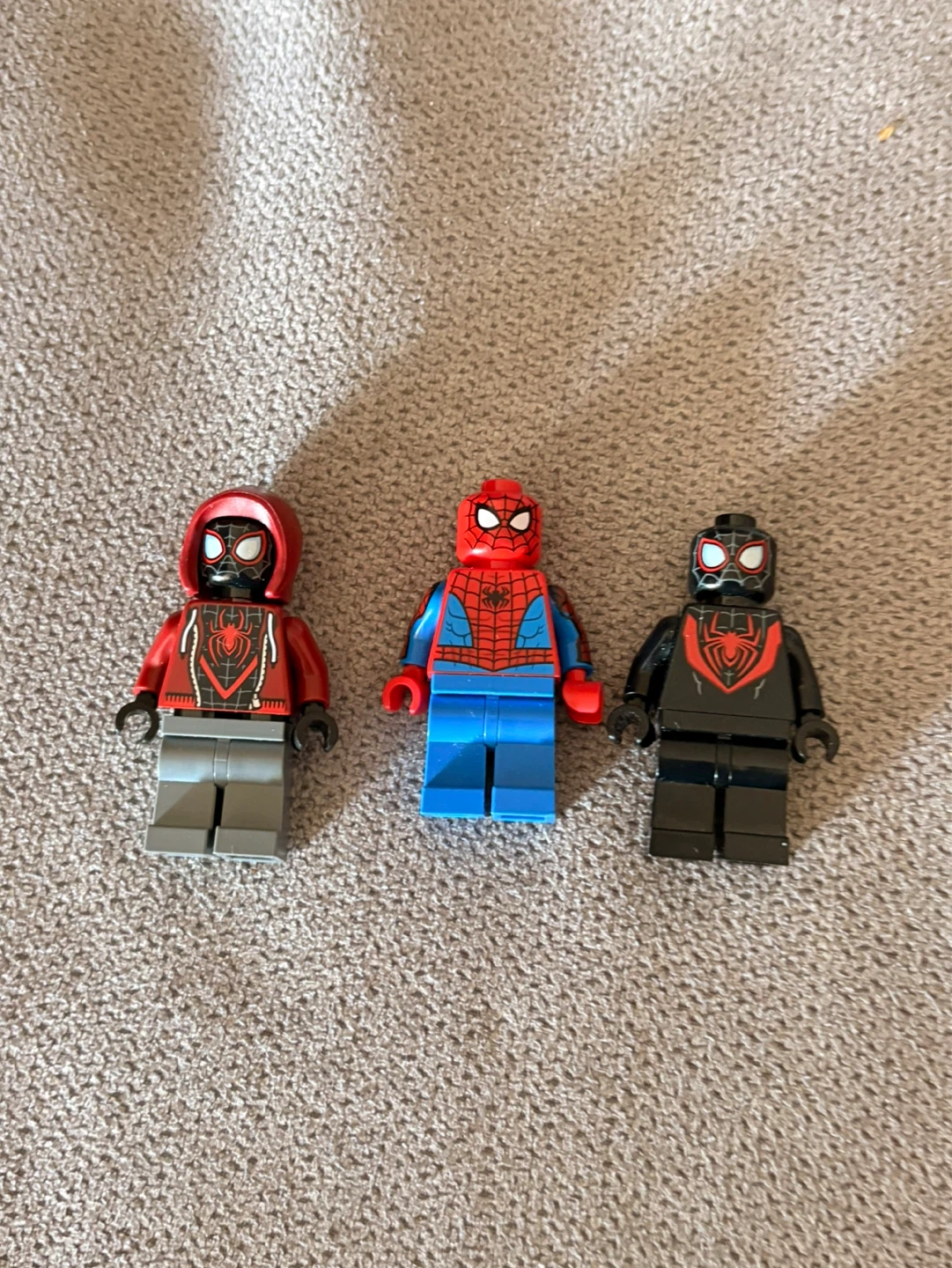 LEGO Spider-Man and Miles Morales Minifigures
