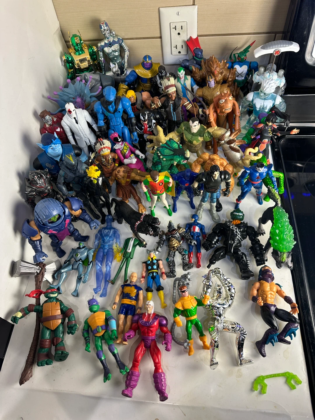 Collection of Assorted Action Figures 50+
