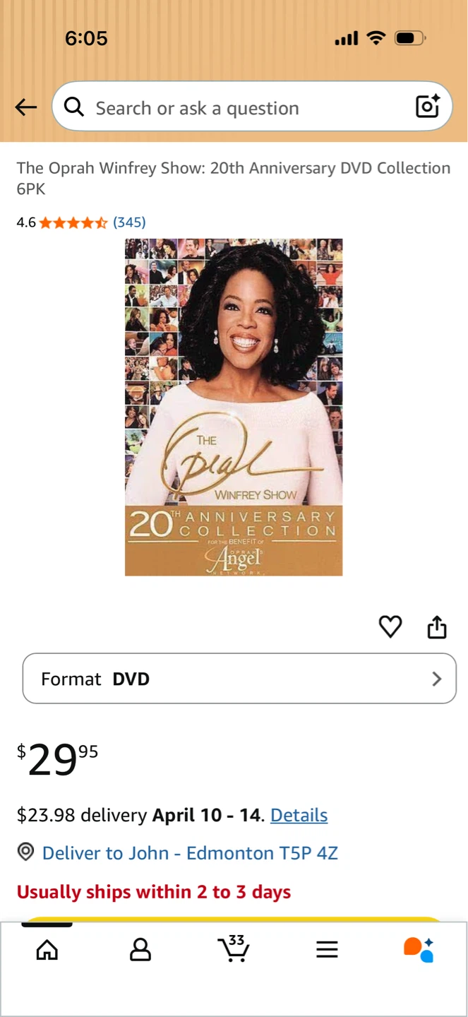 The Oprah Winfrey Show 20th Anniversary DVD Collection 6PK - photo 4