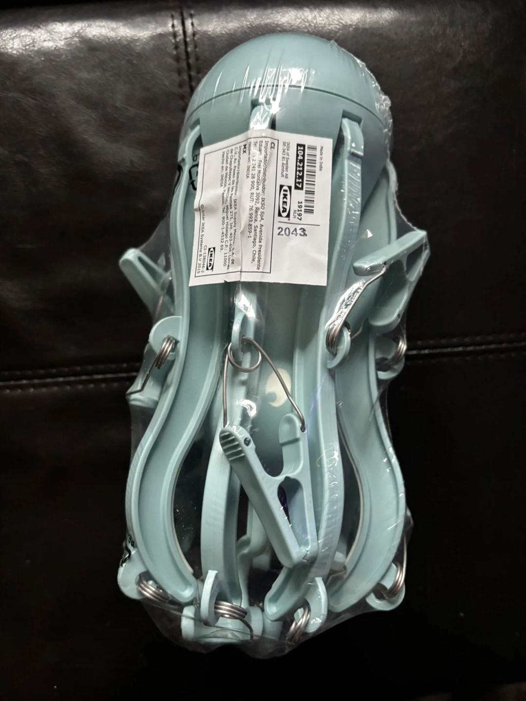 IKEA BUMERANG Octopus Clothes Hanger with Clips