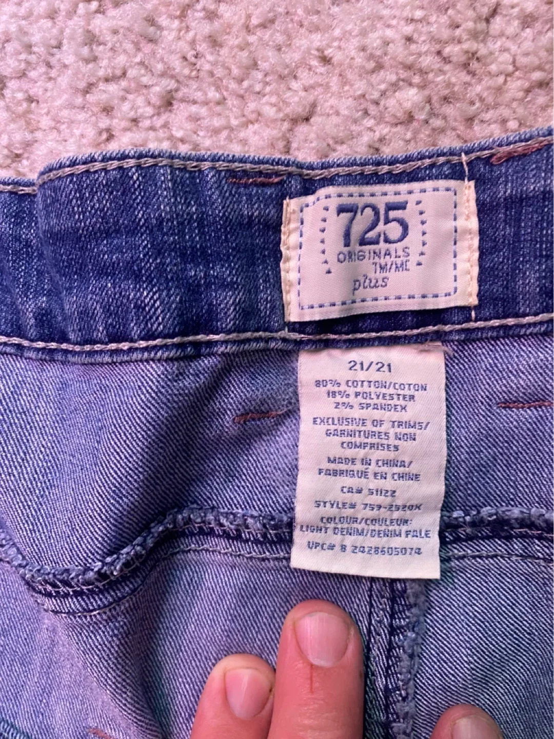 725 Originals Plus Size Jeans - X2 - photo 3