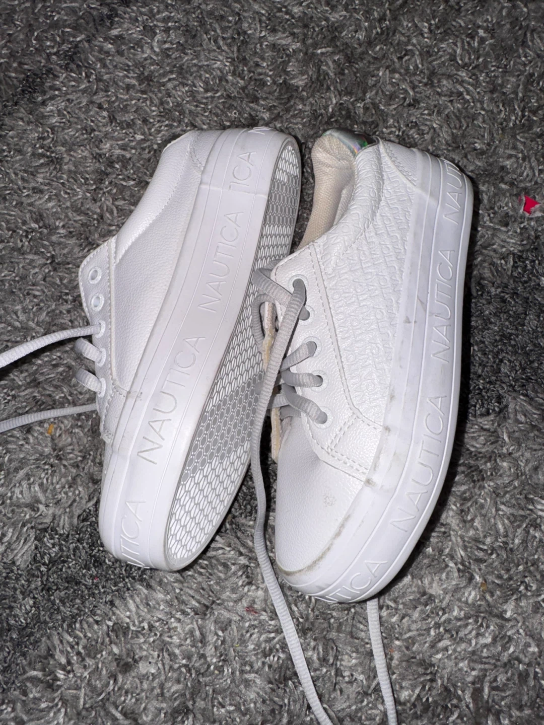 Nautica White Platform Sneakers - photo 2