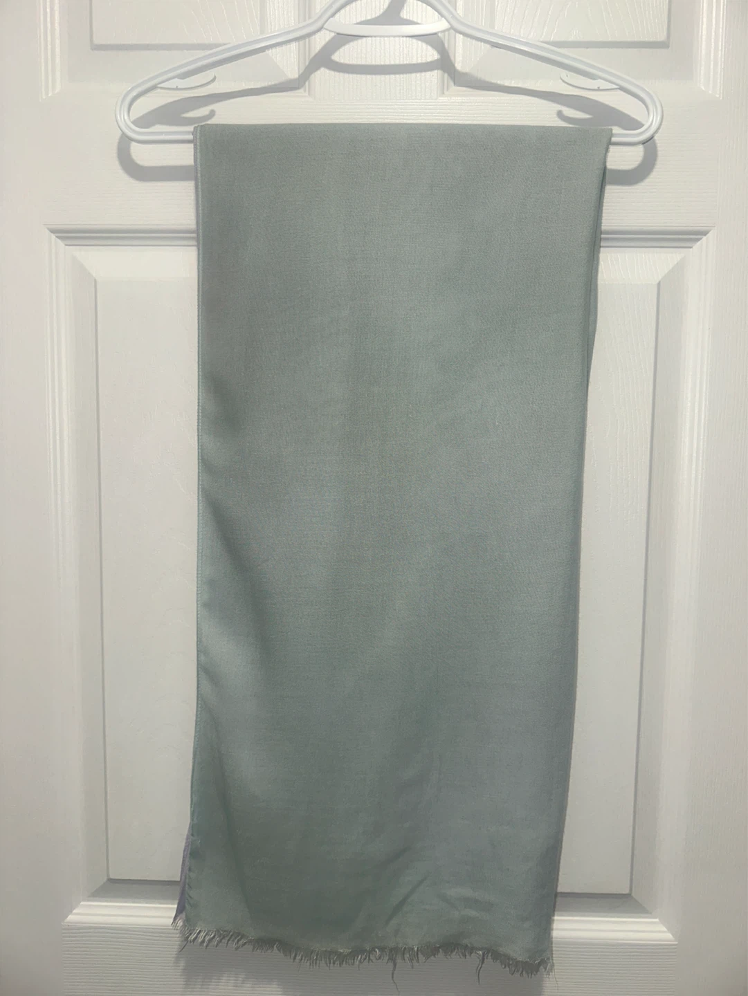 Gradient Scarf - Light Purple to Light Blue - photo 2