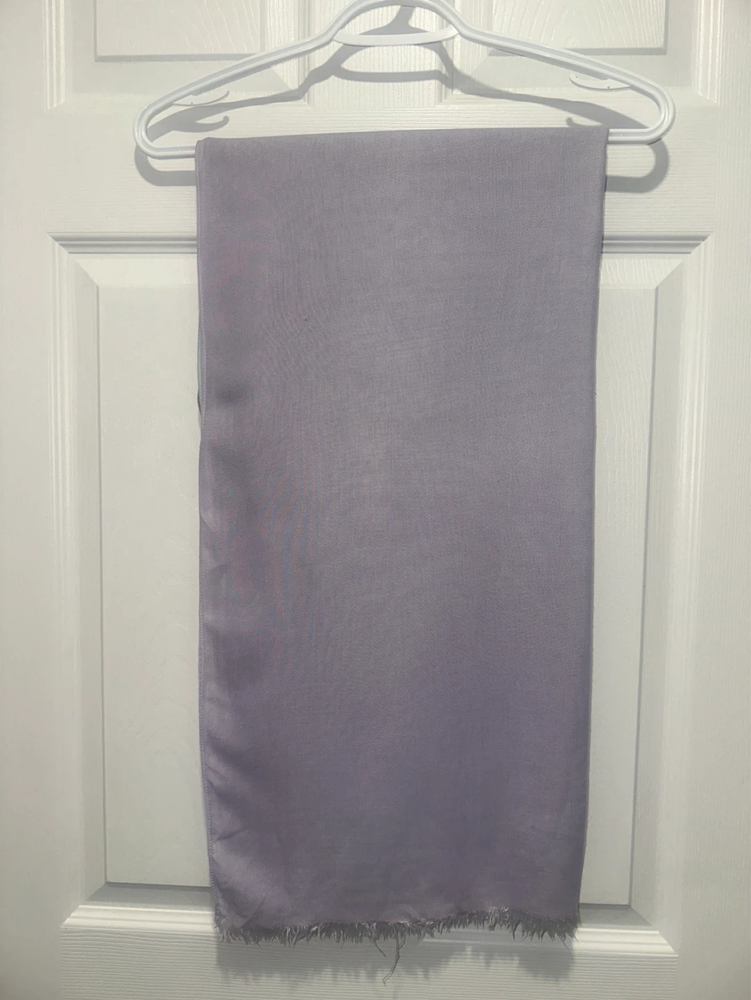Gradient Scarf - Light Purple to Light Blue - photo 3