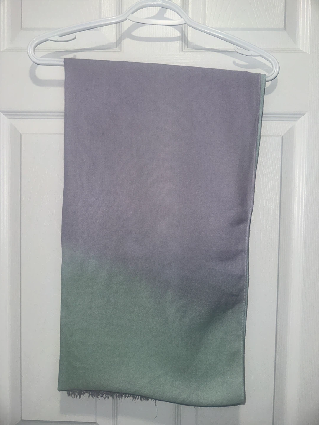 Gradient Scarf - Light Purple to Light Blue - photo 4