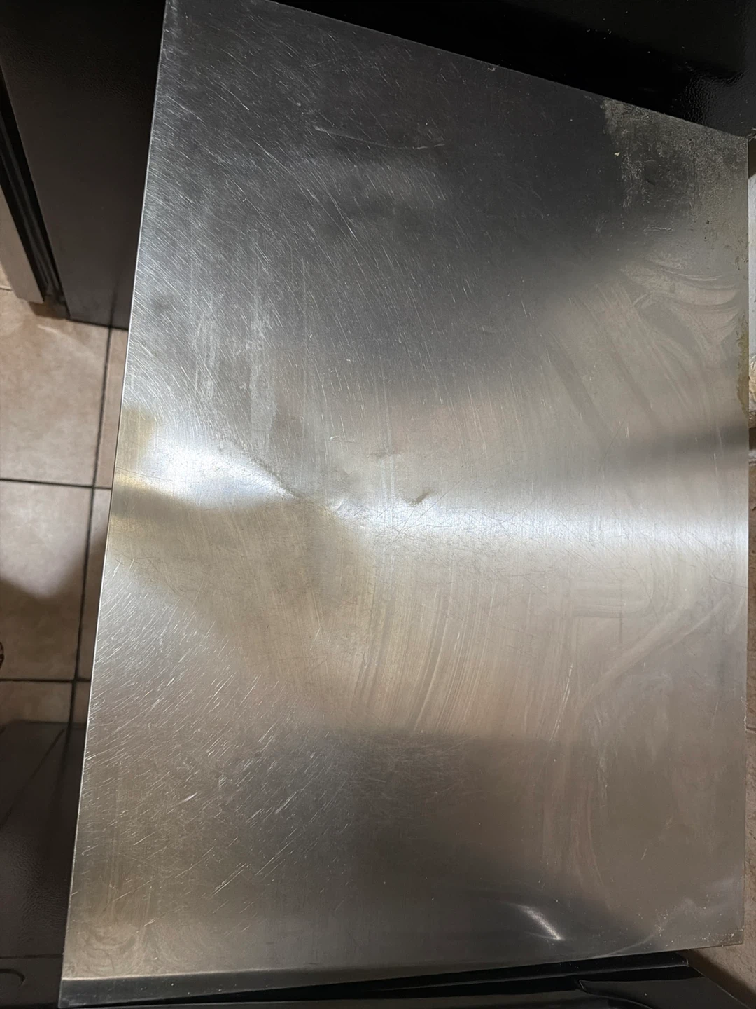 Rolling Kitchen Cart with Stainless Steel Top - photo 3