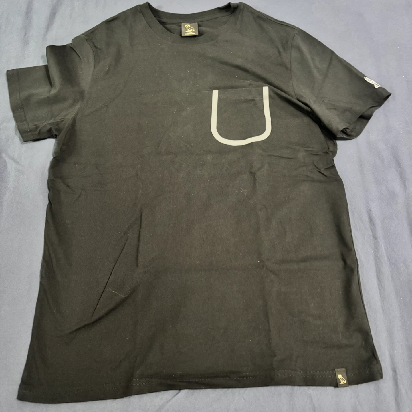 October's Very Own OVO Black Pocket T-Shirt