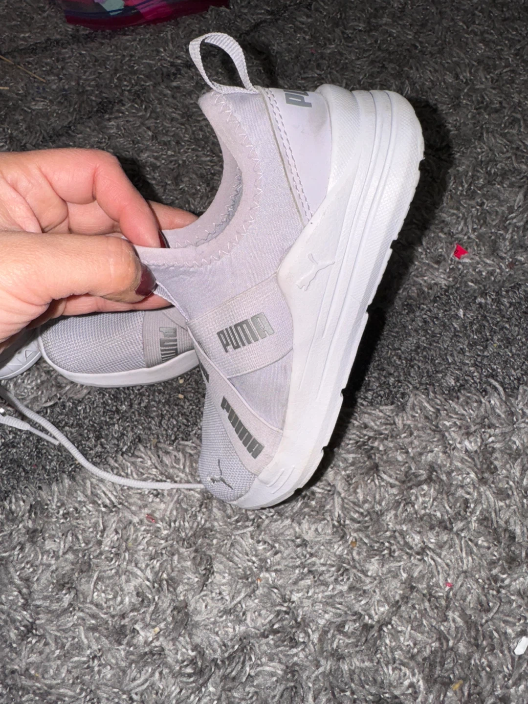 Puma Slip-On Athletic Shoes White - photo 2