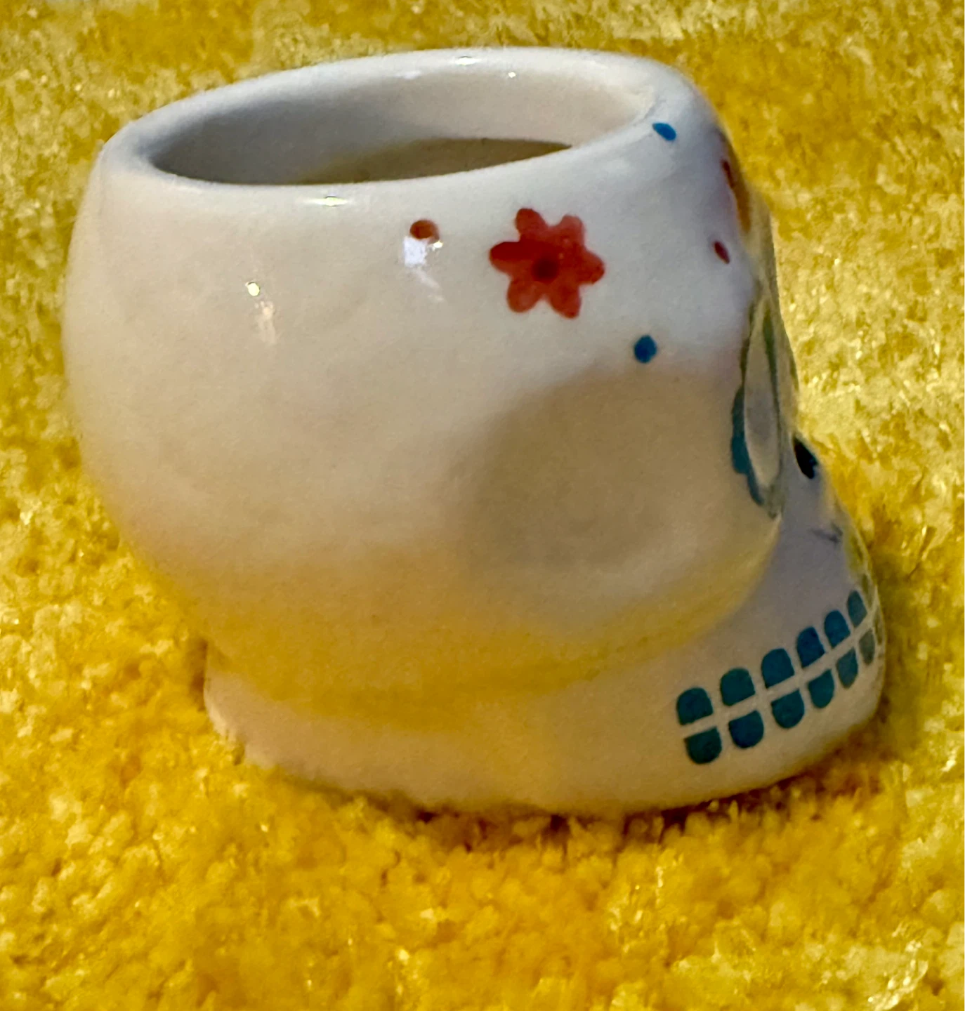 Ceramic Skull Decor Mug - photo 2