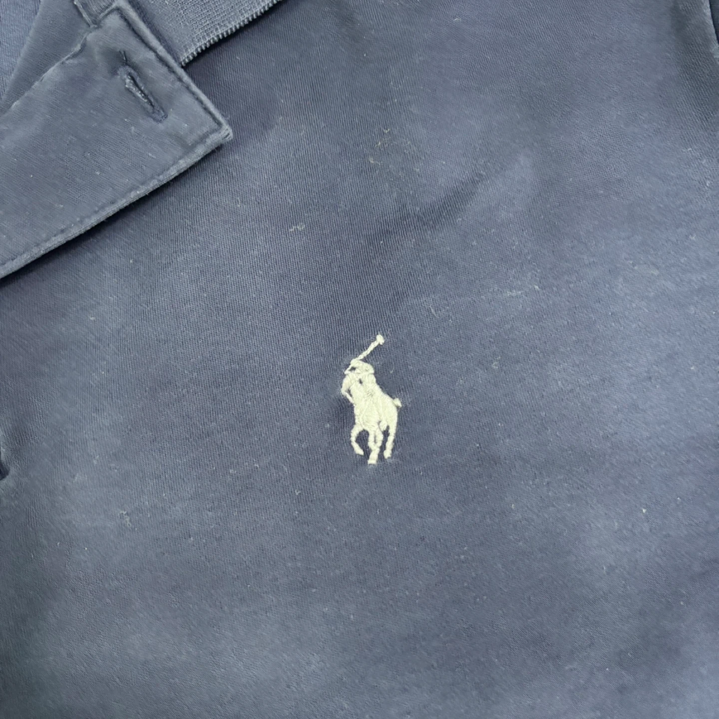 Polo Ralph Lauren Navy Blue Polo Shirt - Size L - photo 2