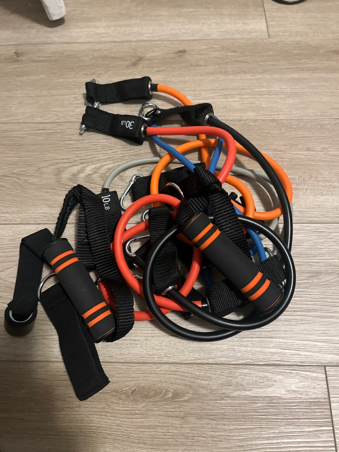 Resistance Bands Set with Handles and Carrying Bag - photo 2