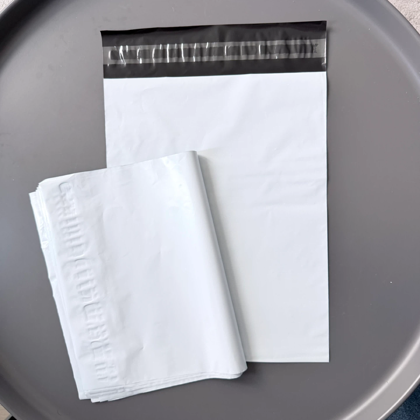 10 pack of White Poly Mailers 10x13 in