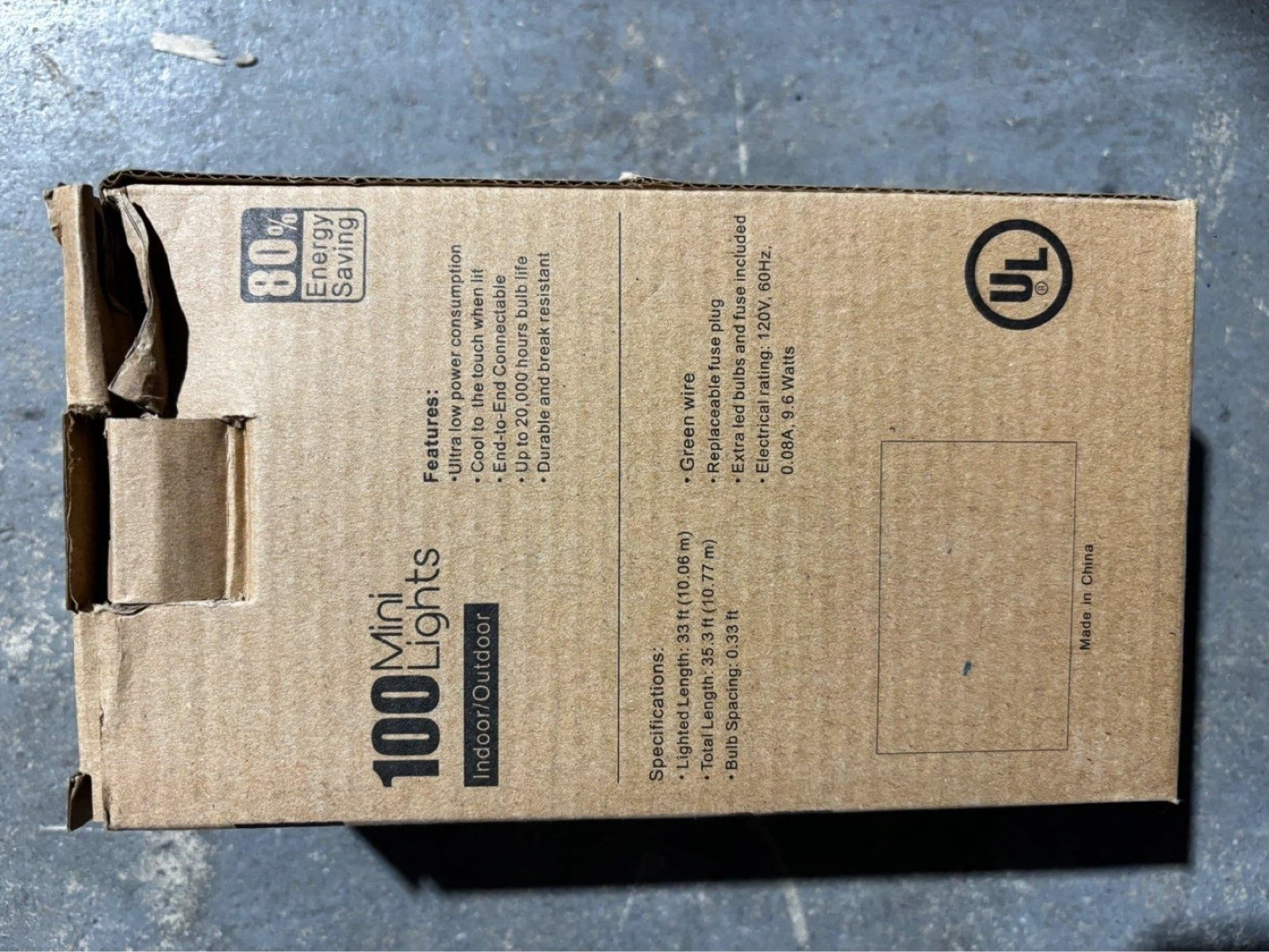 4 boxes - 100 Mini Lights - Indoor/Outdoor - photo 5