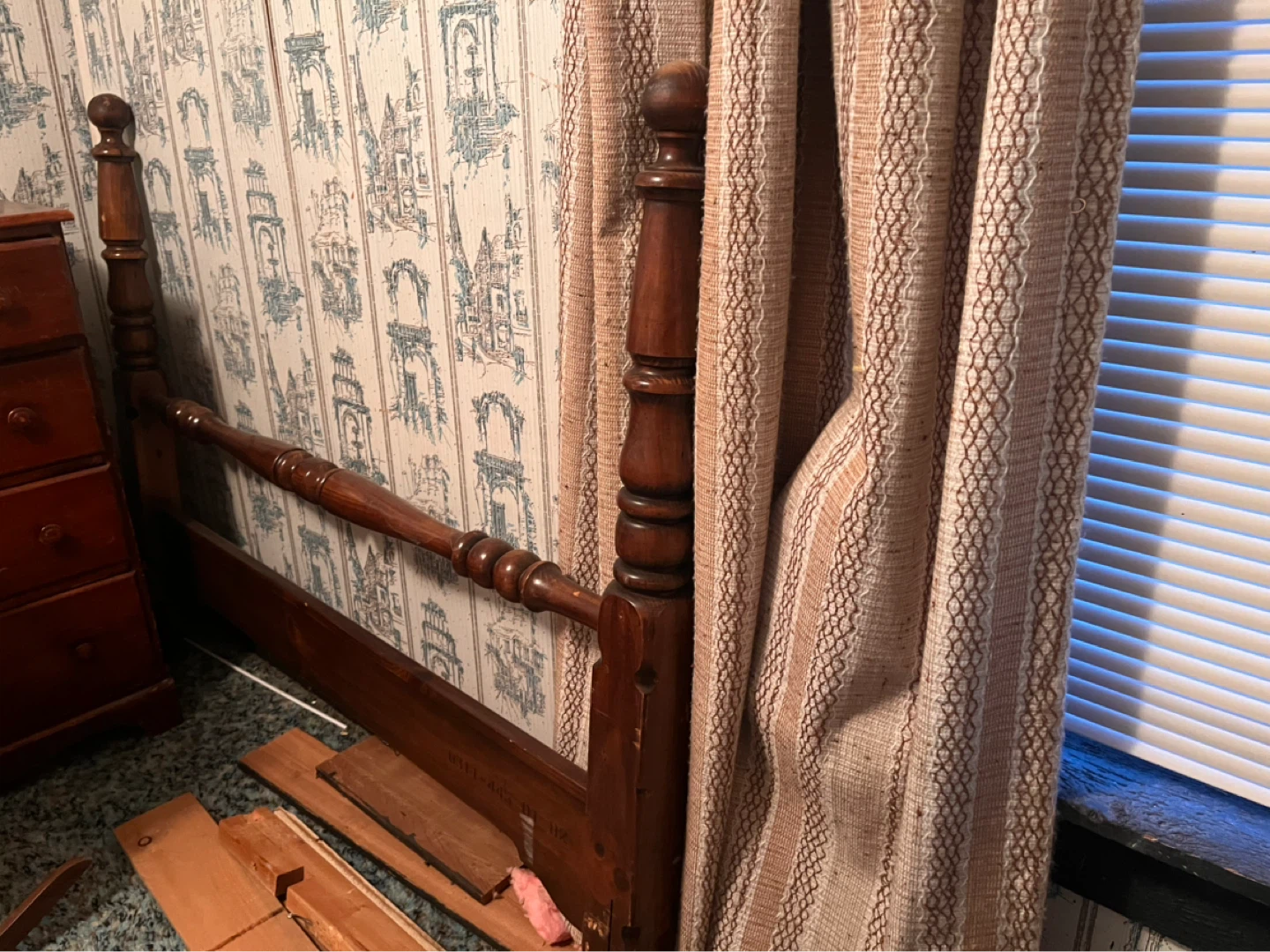 Solid Wood Headboard