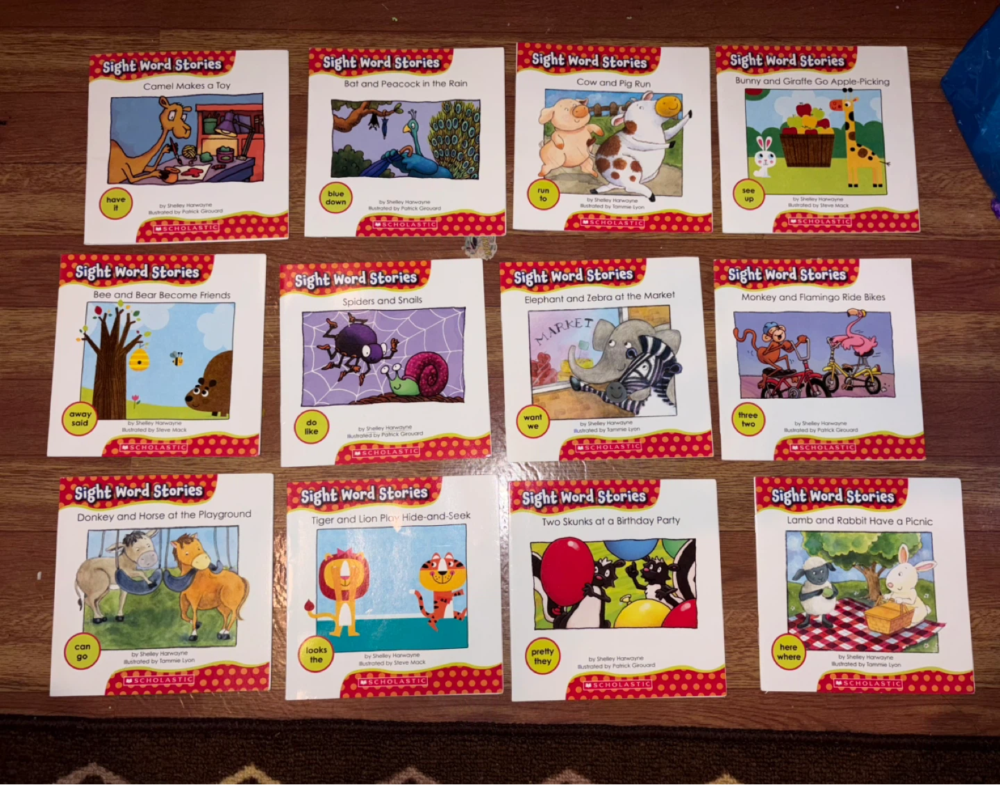 Sight words stories books
