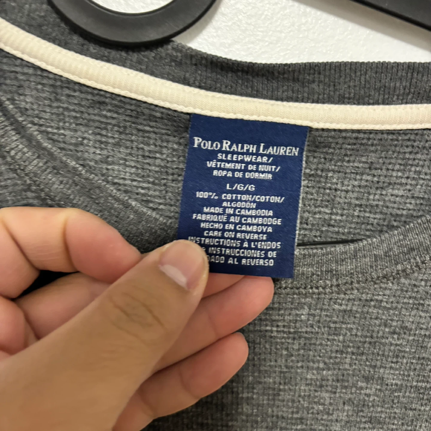 Polo Ralph Lauren Sleepwear Long Sleeve Thermal Shirt - photo 2