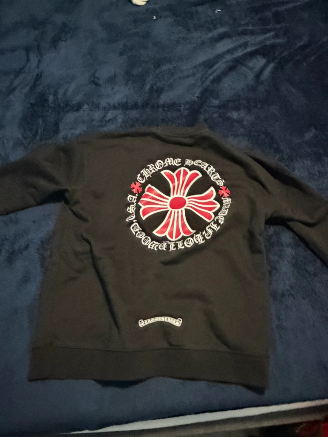 Chrome Hearts Black Crewneck Sweatshirt Size S - photo 4