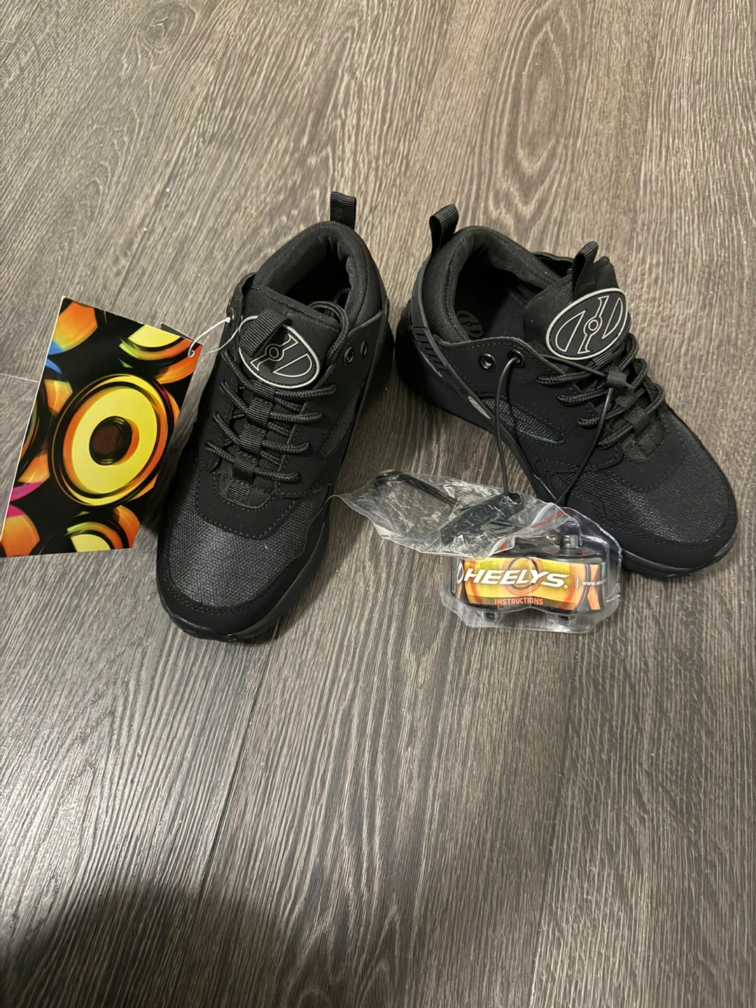 Heelys Black Roller Shoes – Brand New 🛼🔥