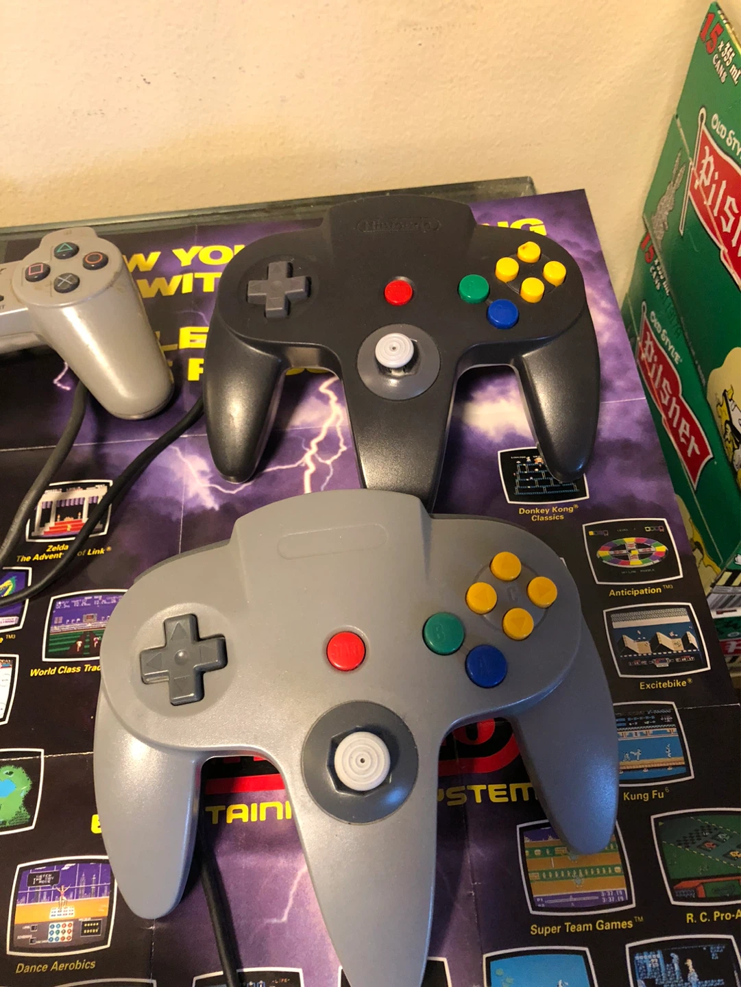 Video game controllers