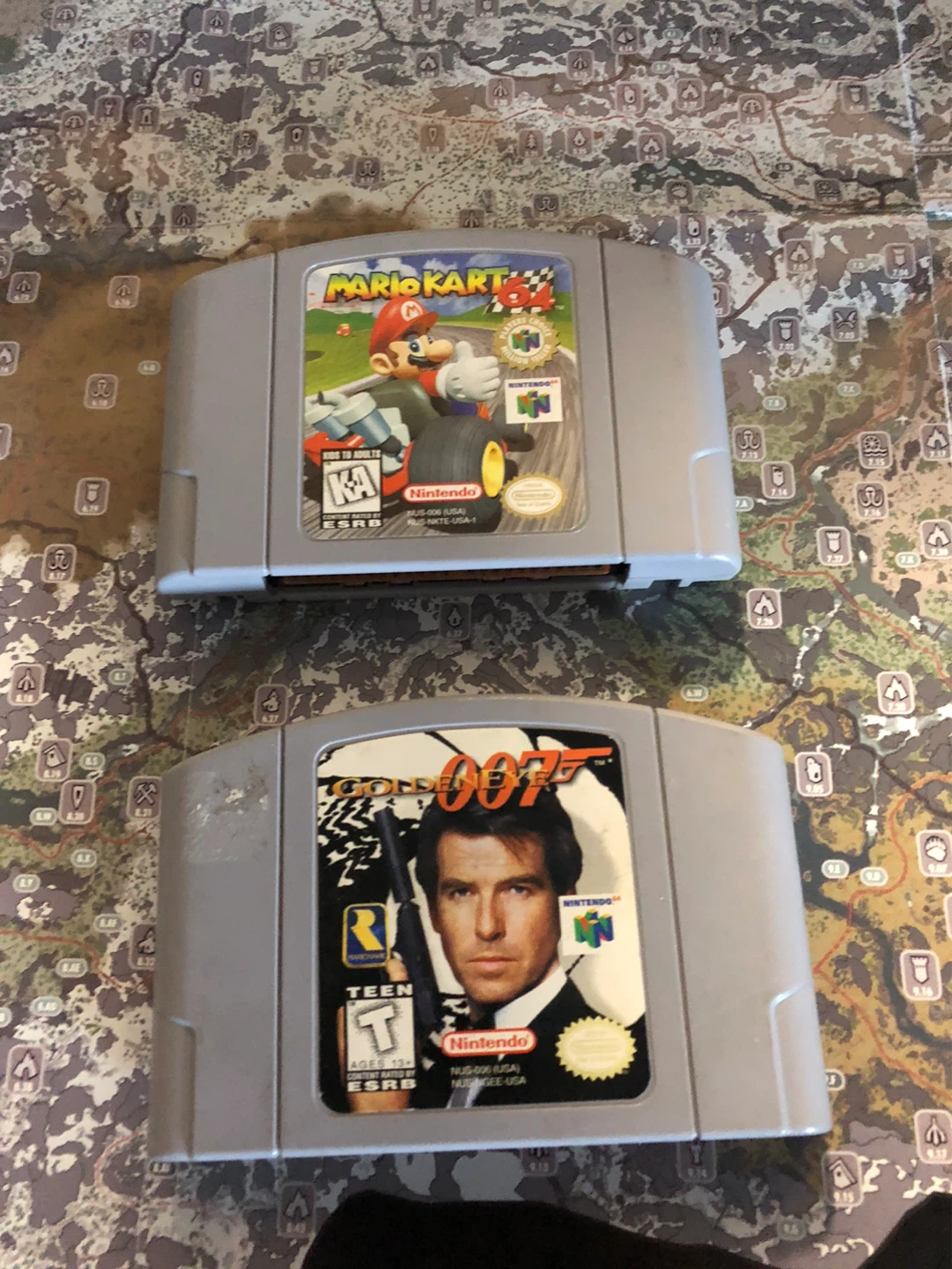 Nintendo 64 Games: Mario Kart 64 & 007