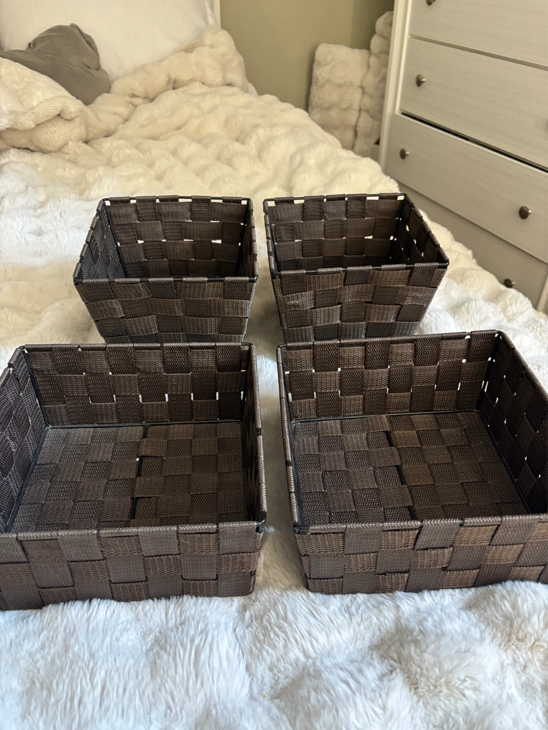 Set of 4 Woven Storage Baskets - photo 2