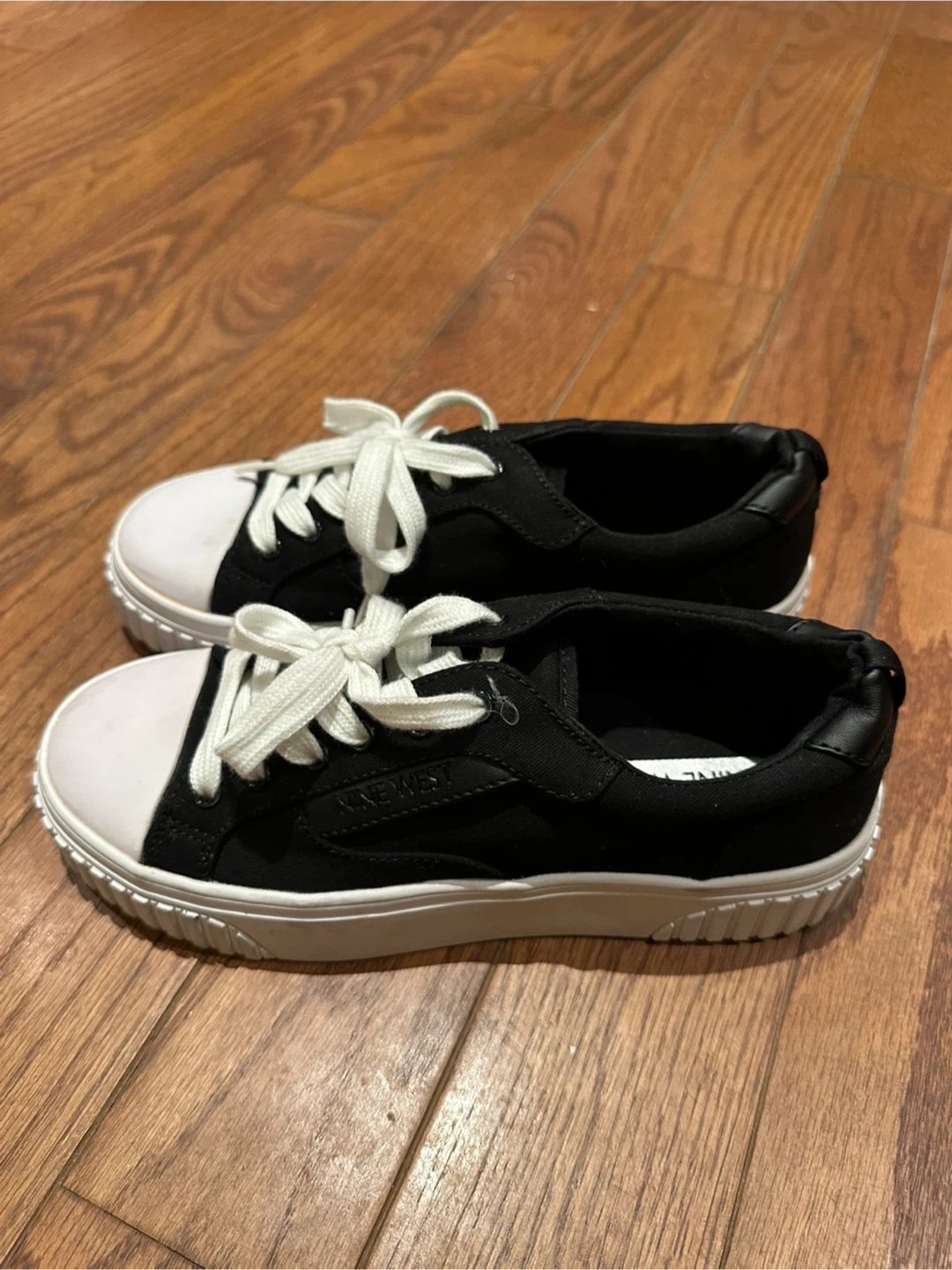 Black platform sneakers - photo 2