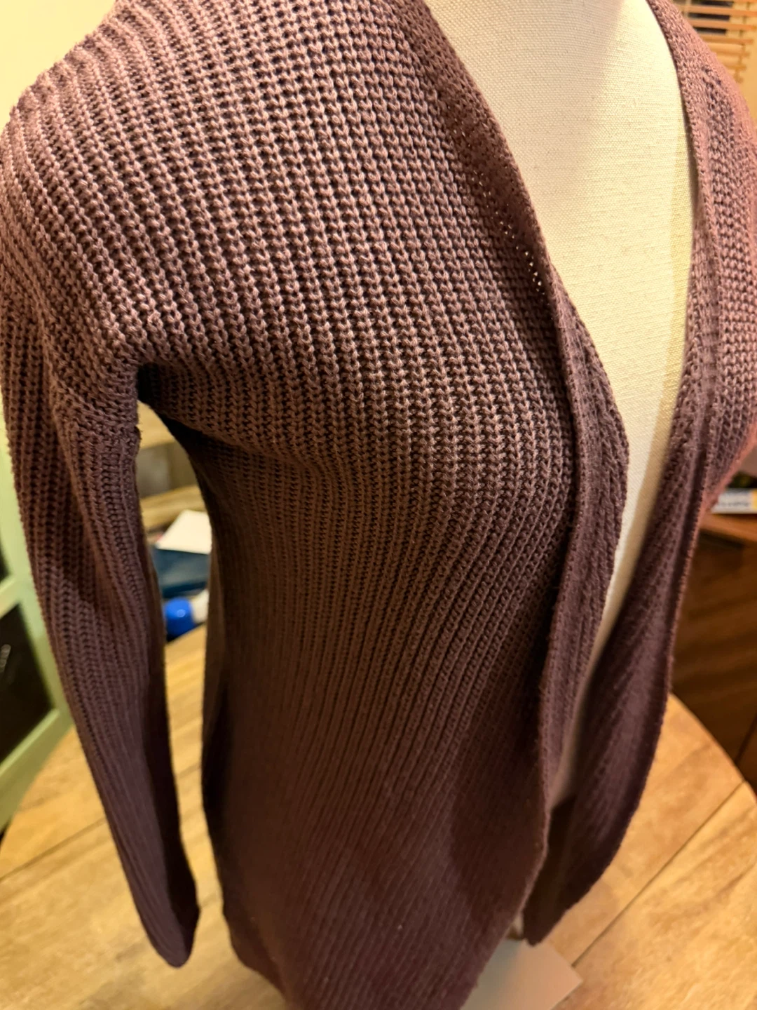 Pink Rose Women's Knit Cardigan Size S - photo 2
