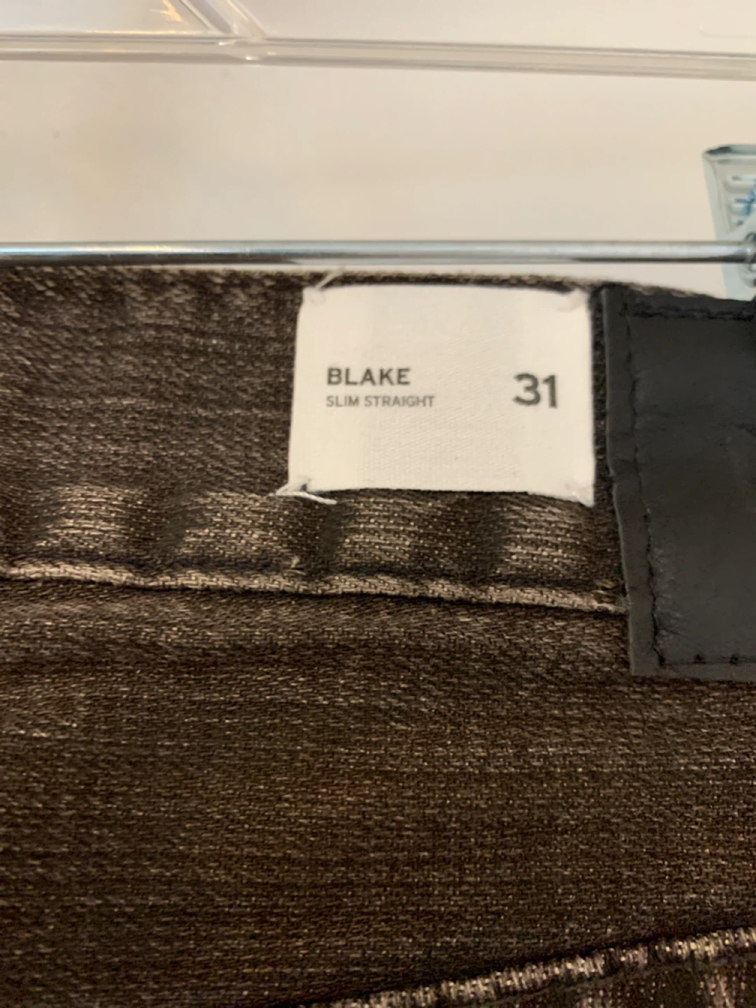 Hudson Blake Slim Straight Jeans - Size 31 - photo 4