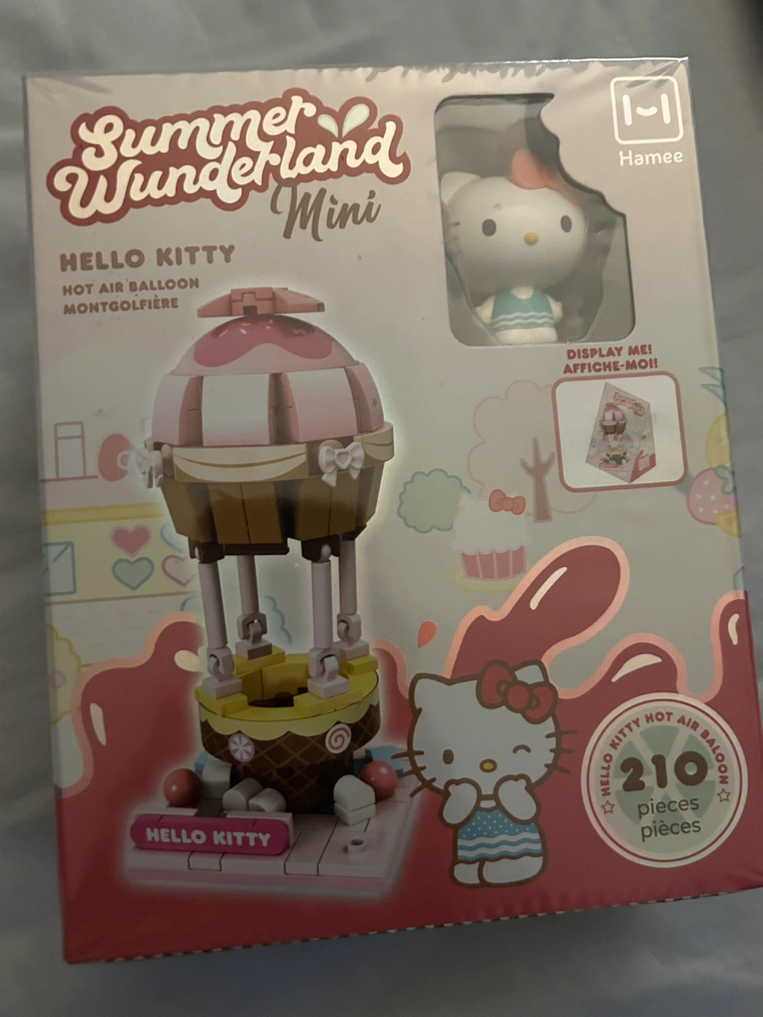 Hello Kitty Summer Wunderland Mini Hot Air Balloon Building Set