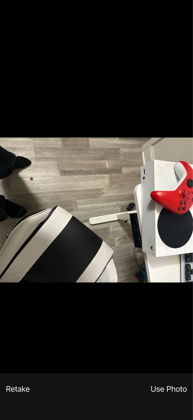 Xbox Series S Console with Red Controller